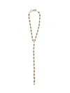 Sita Nevado Women's Tie Of Drops Necklace - Gold In Gold
