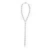 Sita Nevado Women's Tie Of Drops Necklace - Silver In Silver
