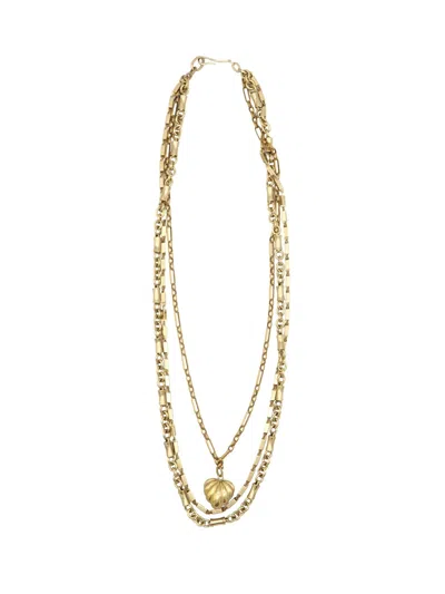 Sita Nevado Women's Tres Camins Necklace - Gold