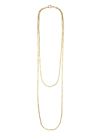 Sita Nevado Women's Two Bombetas Necklace - Gold