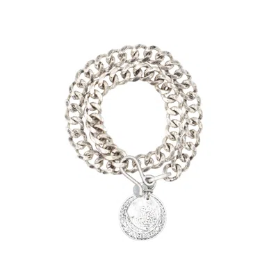 Sita Nevado Women's Two Chains Bracelet - Silver