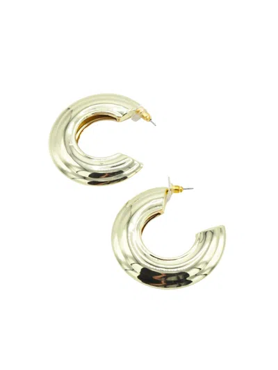 Sita Nevado Women's Una C Earrings - Gold