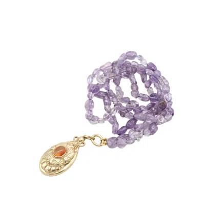 Sita Nevado Women's Vi Necklace - Purple