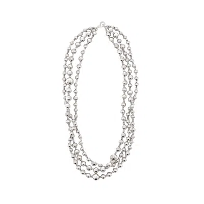 Sita Nevado Women's Voltant Necklace - Silver