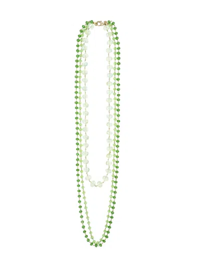 Sita Nevado Women's Vongola Necklace - Green