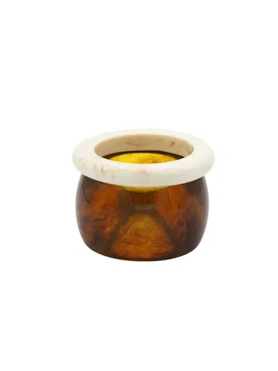 Sita Nevado Women's White / Brown Cindy Bracelets In Multi