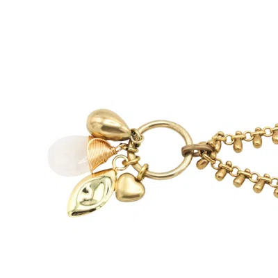Sita Nevado Women's White / Gold Boina Necklace - White