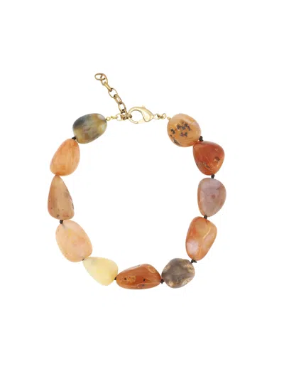Sita Nevado Women's Yellow / Orange Macedonia Necklace