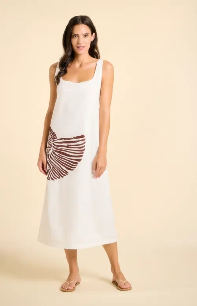 Sitano Shellona Maxi Dress In White