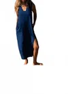 Sitano Grotta Midi Dress In Navy In Blue