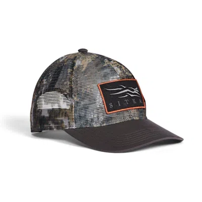 Sitka Icon Optifade Mesh Mid Pro Trucker Adjustable Hat In Gray
