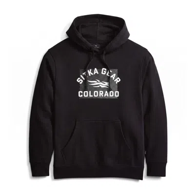 Sitka Men's  Colorado State Hoodie In Black
