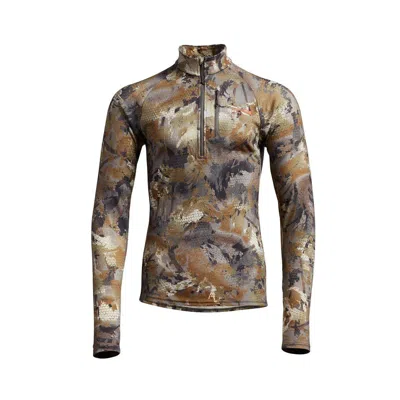 Sitka Men's  Core Merino 220 Long Sleeve Base Layer In Brown