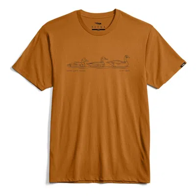 Sitka Men's  Duck Duck Goose Tee In Brown
