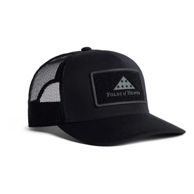 Sitka Men's  Folds Of Honor Edition Mid Pro Trucker Hat In Black