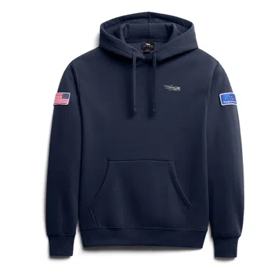 Sitka Men's  Folds Of Honor Edition Pullover Hoodie In Blue