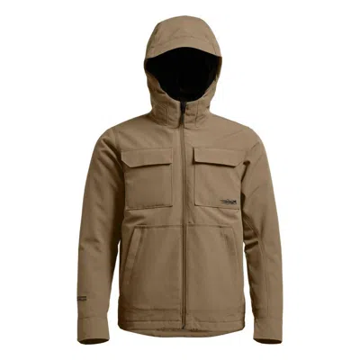 Sitka Men's  Grindstone Hooded Jacket In Brown