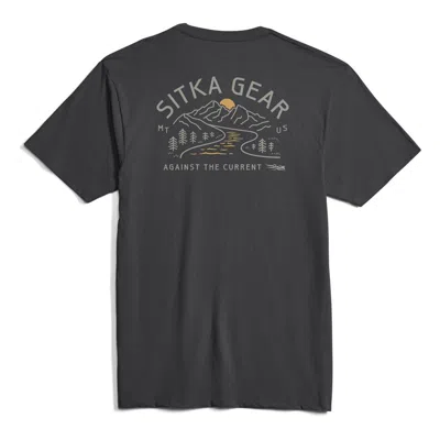 Sitka Men's  High Water Pocket Tee In Blue