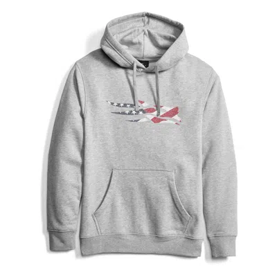Sitka Men's  Icon Flag Ii Pullover Hoodie In Gray
