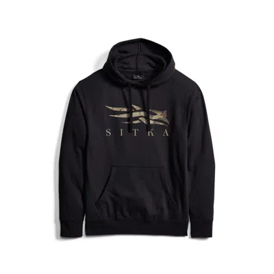 Sitka Men's  Icon Optifade Pullover Hoodie In Black