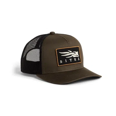 Sitka Men's  Icon Patch Hi Pro Trucker Adjustable Hat In Green