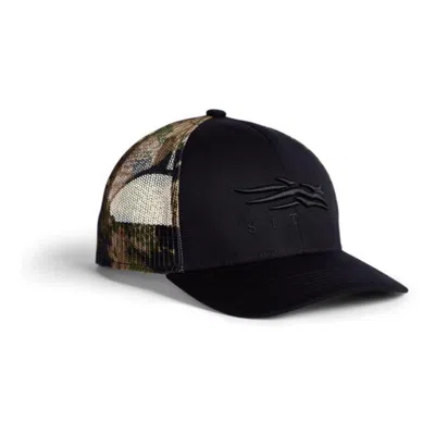 Sitka Men's  Icon Subalpine Mid Pro Trucker Adjustable Hat In Black
