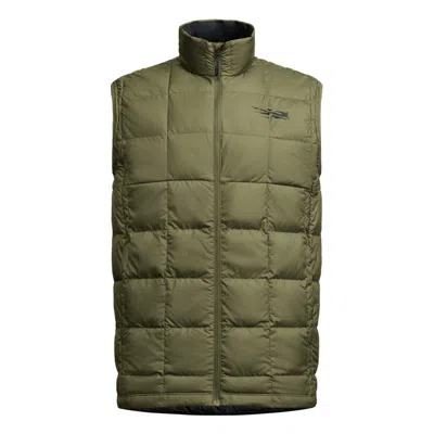 Sitka Men's  Microdown Vest In Green