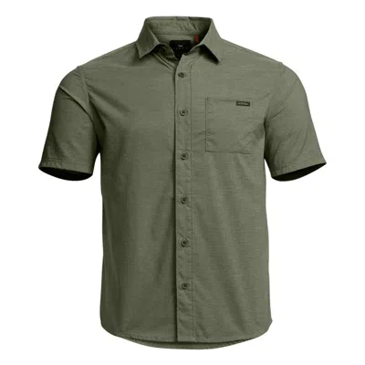 Sitka Men's  Mojave Button Up Shirt In Green