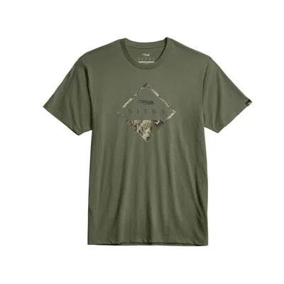 Sitka Men's  Optifade Badge T-shirt In Green