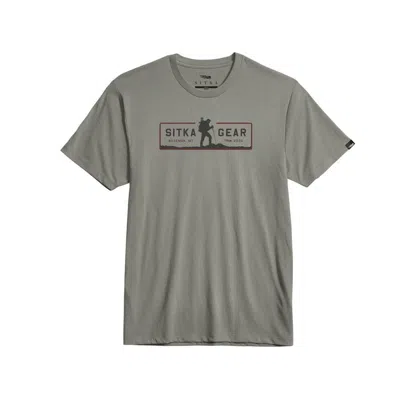 Sitka Men's  Trek Tee In Gray