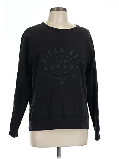 Pre-owned Sitka Sweatshirt In Black