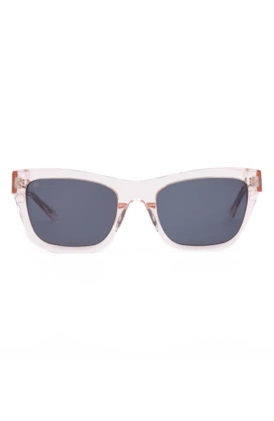 Sito Shades Break Of Dawn 54mm Standard Square Sunglasses In Dew/ Mirror