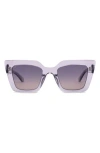 Sito Shades Cult Vision 51mm Polarized Gradient Cat Eye Sunglasses In Purple