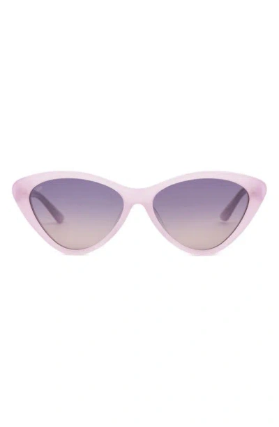Sito Shades Seduction Polar 57mm Cat Eye Sunglasses In Neutral