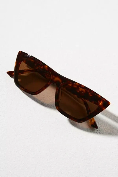 Sito Shades Sweet Harmony Sunglasses In Brown