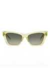 Sito Shades Wonderland 54mm Gradient Standard Cat Eye Sunglasses In Yellow