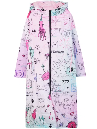 Sitting Suits "artist Edition #8 Virgin Miri" Sittingsuit Original Raincoat In Multi