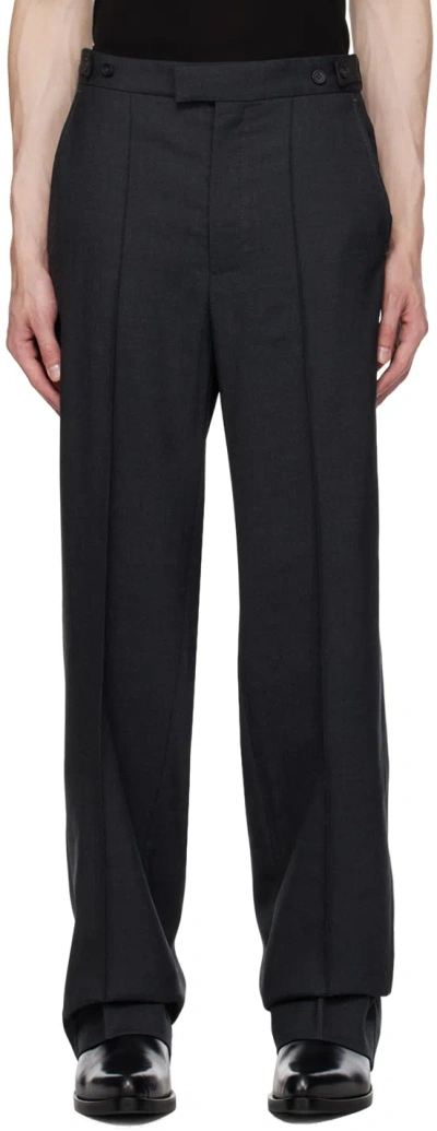 Situationist Gray Yaspis Edition Trousers In Grey