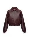 Situationist Leather Jacket In Multi