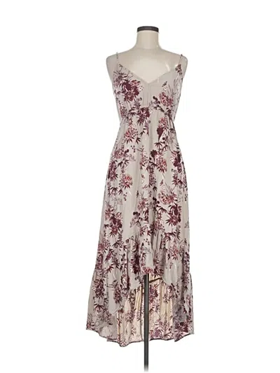 Pre-owned Sivana Cocktail Dress In Burgundy