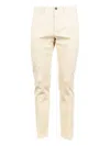 Siviglia Belt Loops-detail Trousers In Neutral
