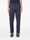 Siviglia Belt-loops Trousers In Blue