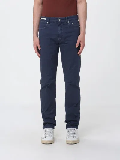 Siviglia Gabardina Man Blue Trousers