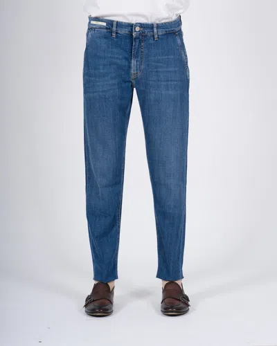 Siviglia Jeans Man Blue Denim In Nude
