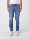 Siviglia Jeans  Men Color Stone Washed In Blue