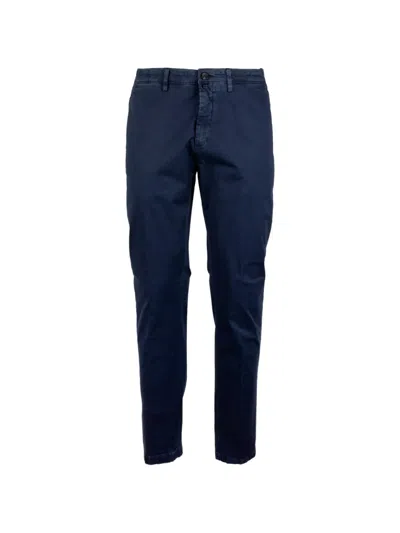 Siviglia Logo-patch Chinos In Blue