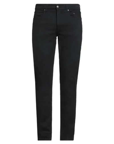 Siviglia Man Jeans Black Size 32 Cotton, Elastane