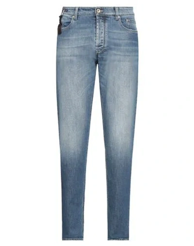 Siviglia Man Jeans Blue Size 29 Cotton, Elastane