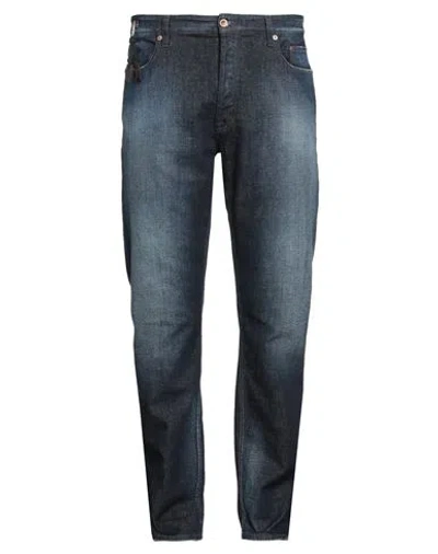 Siviglia Man Jeans Blue Size 30 Cotton, Elastane