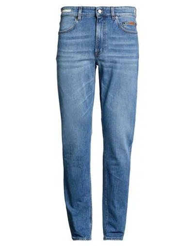 Siviglia Man Jeans Blue Size 30 Cotton, Elastane